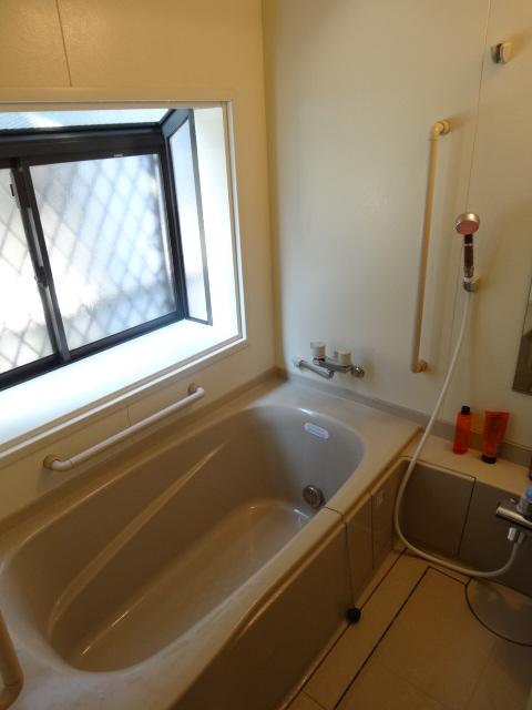Bathroom. It comes with large windows, It is a highly ventilation of the bathroom!