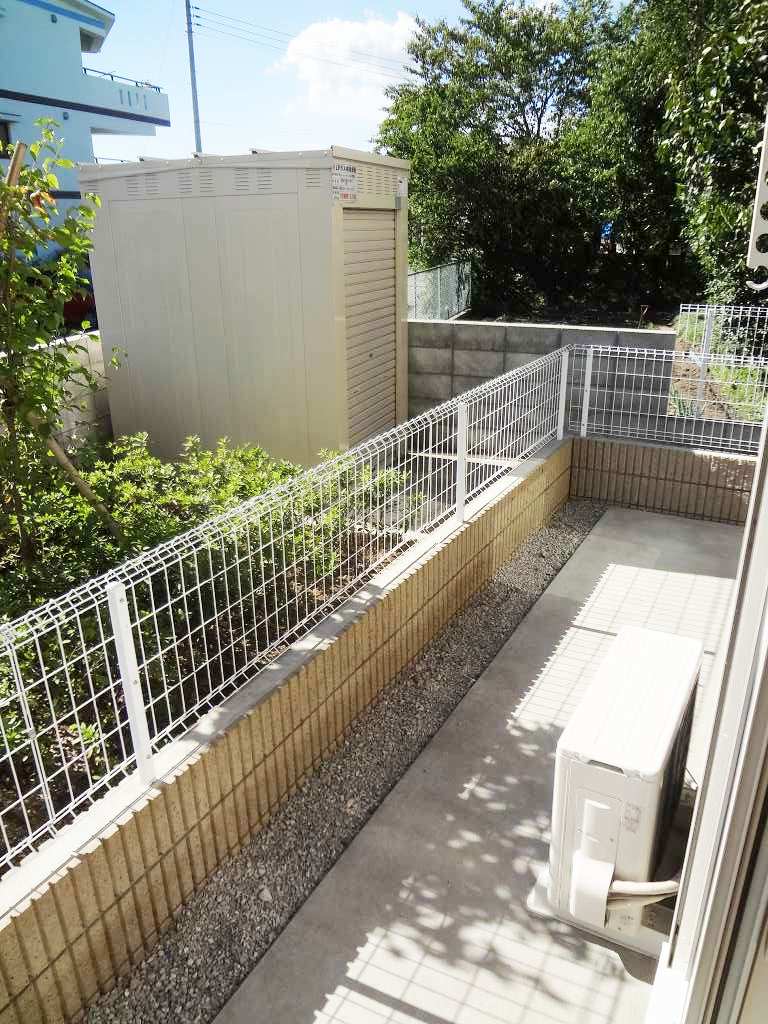 Balcony. It is a photograph of the same property another room