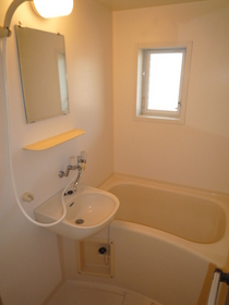 Bath. Bathroom with additional heating function