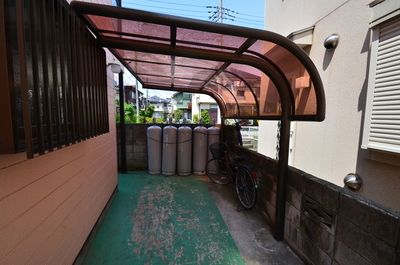 Other common areas. On-site bicycle parking lot