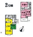 Floor plan. 25,800,000 yen, 4LDK, Land area 102.5 sq m , Building area 97.71 sq m