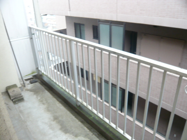 Balcony. It is a photograph of another room