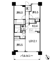 Floor: 3LDK + WIC + N, the occupied area: 73.33 sq m, Price: 45,780,000 yen, now on sale