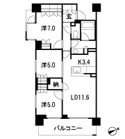 Floor: 3LDK + N, the occupied area: 72.96 sq m, Price: 40,680,000 yen ~ 48,980,000 yen, now on sale