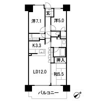 Floor: 3LDK + MC + WIC, the occupied area: 73.86 sq m, Price: 28,300,000 yen, now on sale