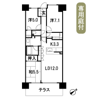 Floor: 3LDK + MC + WIC, the occupied area: 73.86 sq m, Price: 26,900,000 yen, now on sale