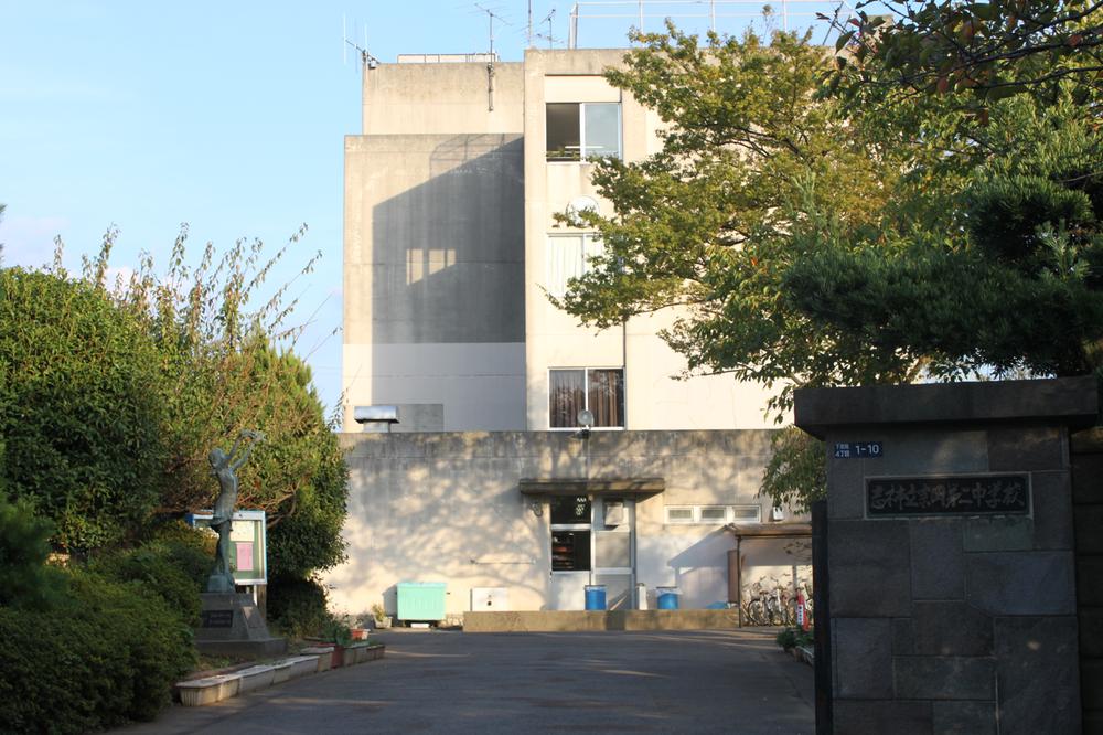 Junior high school. Muneoka 400m until the second junior high school