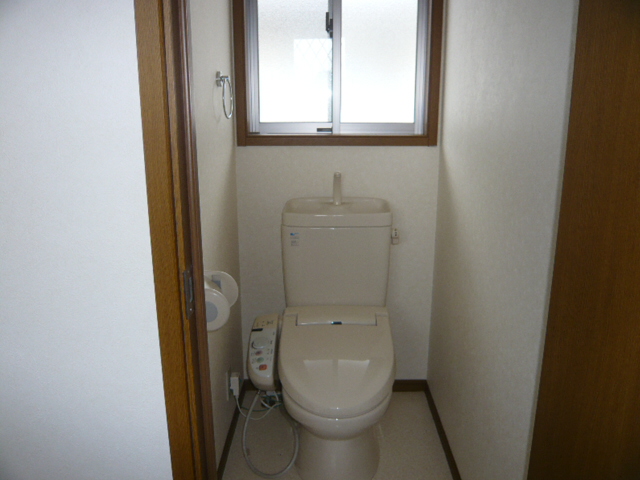 Toilet. The same is by Property of the room.