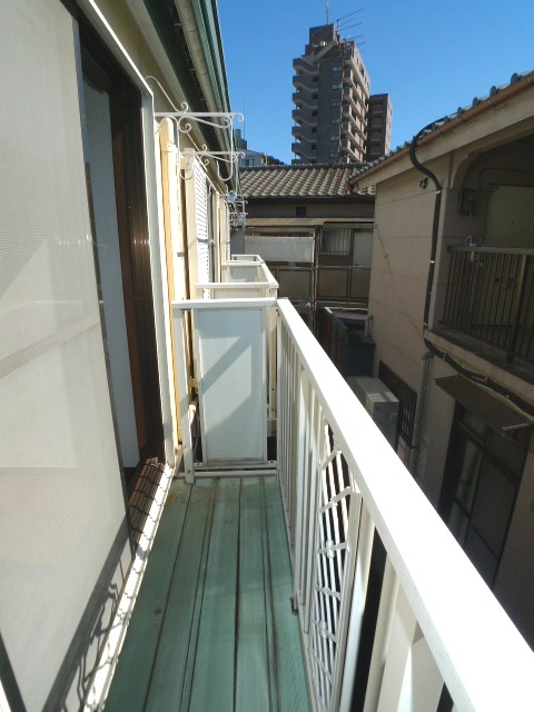 Balcony. Sunny