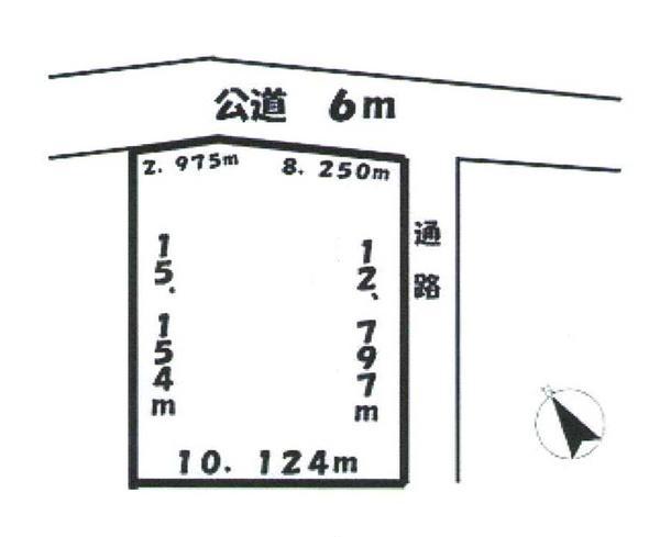 Compartment figure. Land price 46 million yen, Land area 152 sq m