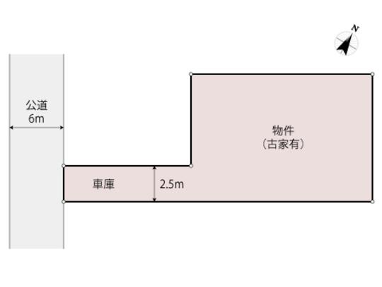 Compartment figure. Land price 6 million yen, Land area 125.06 sq m compartment view