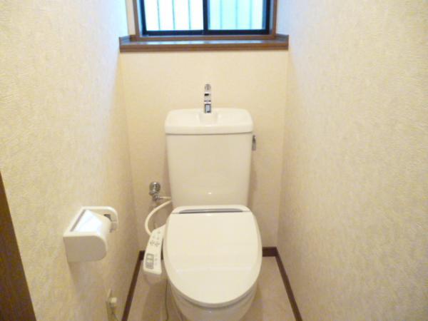Toilet. First floor toilet new
