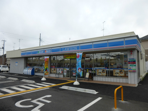 Convenience store. Lawson Shiraoka west chome store up (convenience store) 1023m