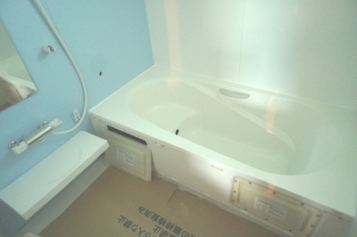 Bath. 1 tsubo bath! Accent There is also a room of brown