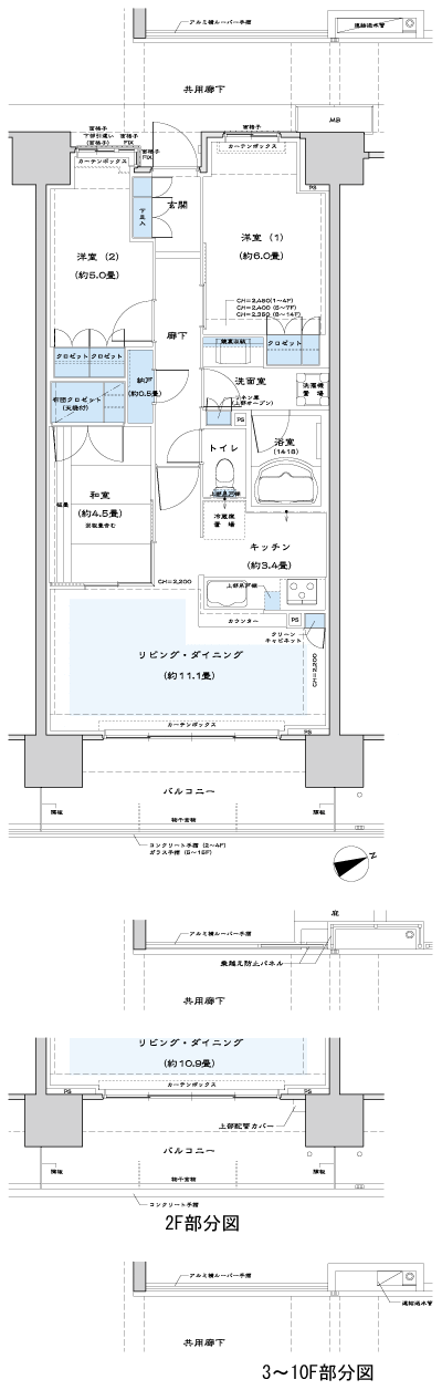 Floor: 3LDK + N, the occupied area: 68.68 sq m, Price: 28,300,000 yen, now on sale