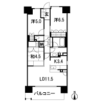 Floor: 3LDK + N, the occupied area: 72.16 sq m, Price: 31.5 million yen, currently on sale