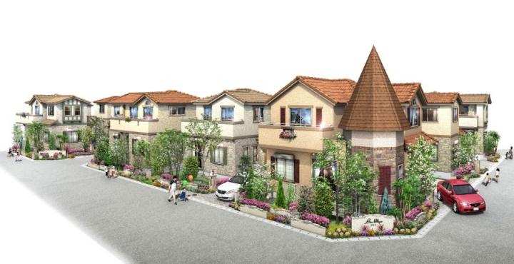 Local photos, including front road. Beautiful streets in the south of France style