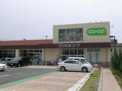 Supermarket. 280m to Saitama Co-op (super)