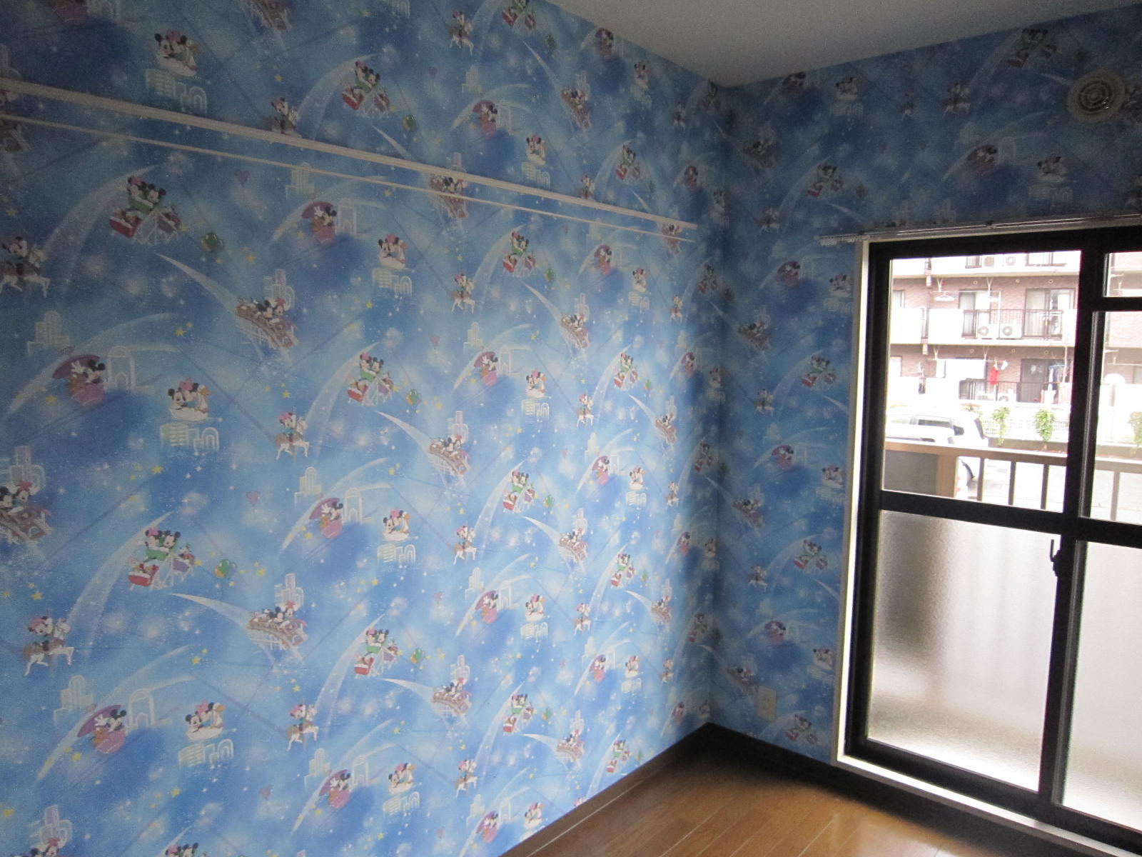 Other room space. You can select wallpaper. 