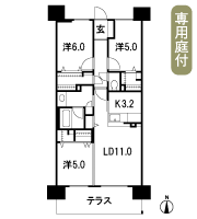Floor: 3LDK + SWIC + WIC + FC, the area occupied: 70.5 sq m, Price: 24,980,000 yen, now on sale