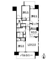 Floor: 3LDK + SWIC + FC + SIC, the occupied area: 75.11 sq m, Price: 32,980,000 yen, now on sale