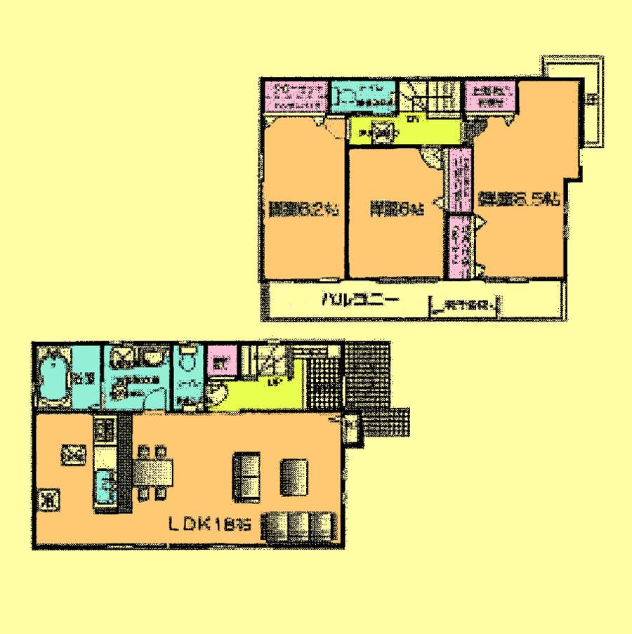 Floor plan. 29,800,000 yen, 3LDK, Land area 100.17 sq m , Building area 91.08 sq m located view in addition to this, It will be provided by the hope of design books, such as layout.