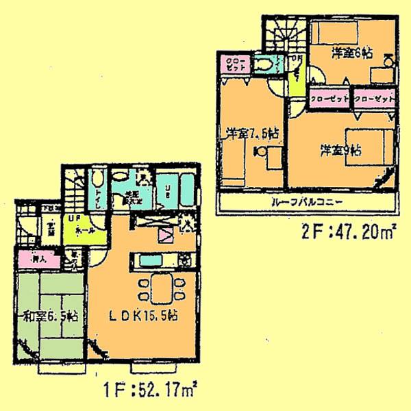Floor plan. 25,800,000 yen, 4LDK, Land area 122.3 sq m , Building area 99.37 sq m located view in addition to this, It will be provided by the hope of design books, such as layout. 