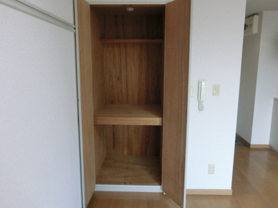 Living and room. There place storage space 2