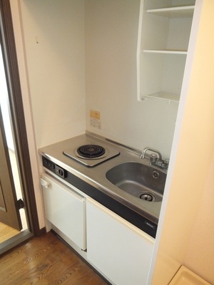 Kitchen. It is a kitchen with electric stove