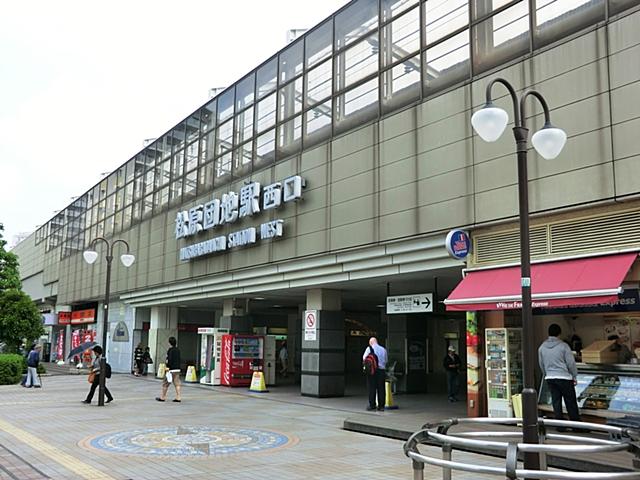 station. Isesaki Tobu "Matsubaradanchi