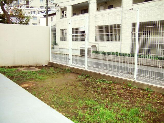 Garden. Terrace with a private garden