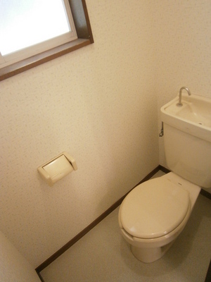 Toilet. It is a toilet with a window