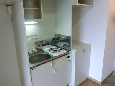 Kitchen. It is with gas stove