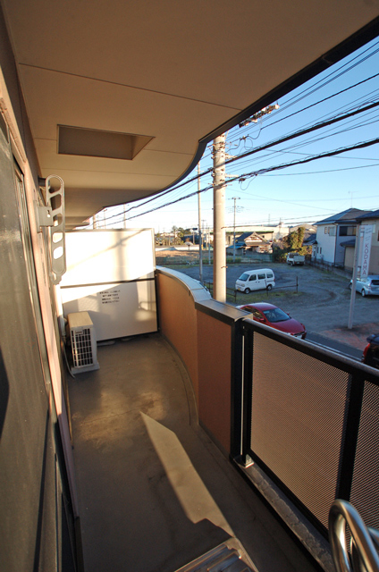 Balcony. Also dry well your laundry in a bright south-facing balcony