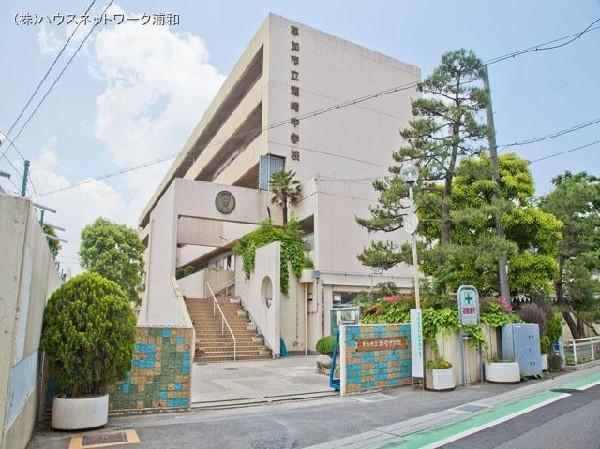 Junior high school. Soka Municipal Sezaki until junior high school 510m