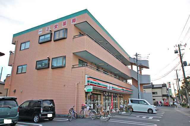 Convenience store. Seven-Eleven Soka Aoyagi 5-chome up (convenience store) 255m