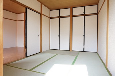 Living and room. Japanese-style room with a closet