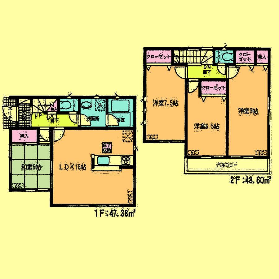 Floor plan. 26,800,000 yen, 4LDK, Land area 120.05 sq m , Building area 95.98 sq m located view in addition to this, It will be provided by the hope of design books, such as layout. 