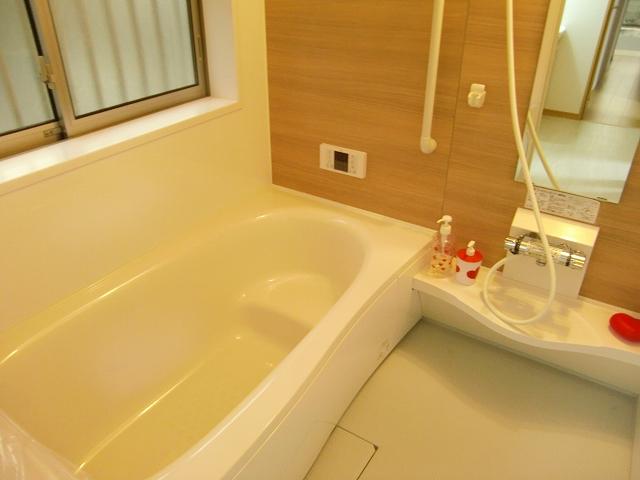 Bathroom. Relax stretched a foot