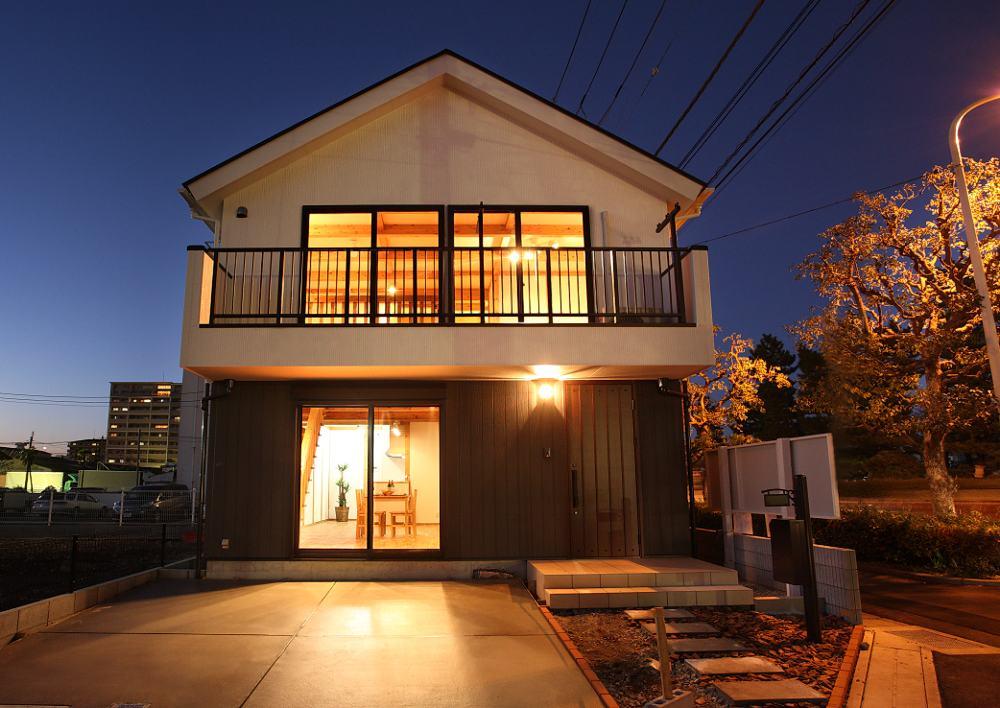 Building plan example (exterior photos). Science Home Soka store model house Address: Soka Sakaemachi 1-1-10