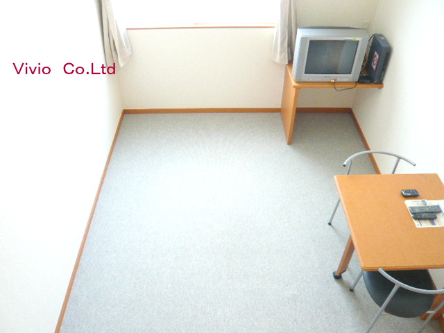 Other room space. It is a photograph taken from loft.
