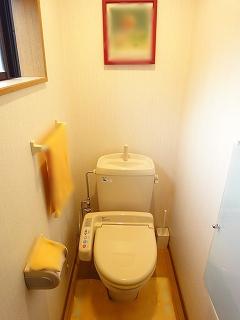 Toilet. Second floor toilet