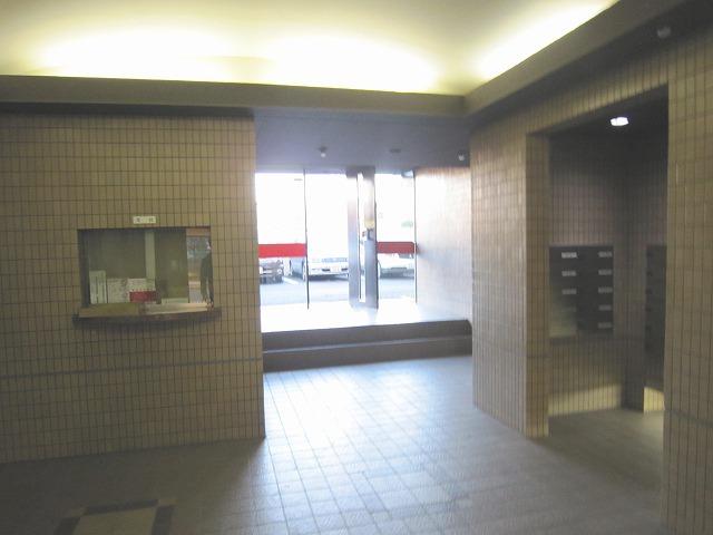 Entrance. Security camera installation