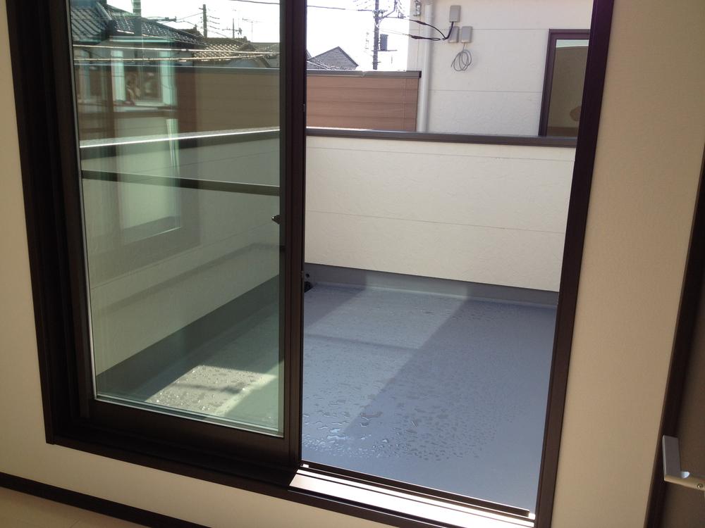 Balcony. There the property with a large balcony. 