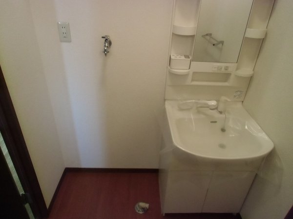 Washroom. Shampoo dresser Laundry Area Available