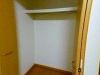 Other room space. Bedroom closet with