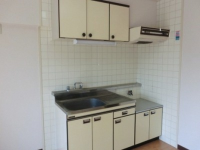 Kitchen. Gas stove is installed Allowed Kitchen