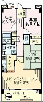 Floor plan. 3LDK, Price 24,200,000 yen, Occupied area 72.45 sq m , Balcony area 10.8 sq m