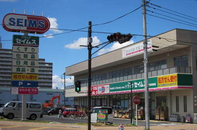 Dorakkusutoa. Seimusu 512m until (drugstore)