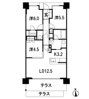 Floor: 3LDK + WIC, the occupied area: 70.16 sq m, Price: 37,100,000 yen (plan), now on sale